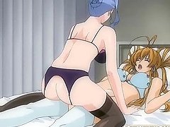 Hentai Bekommt Ihre Sexy Massiven Titten Gerubbt